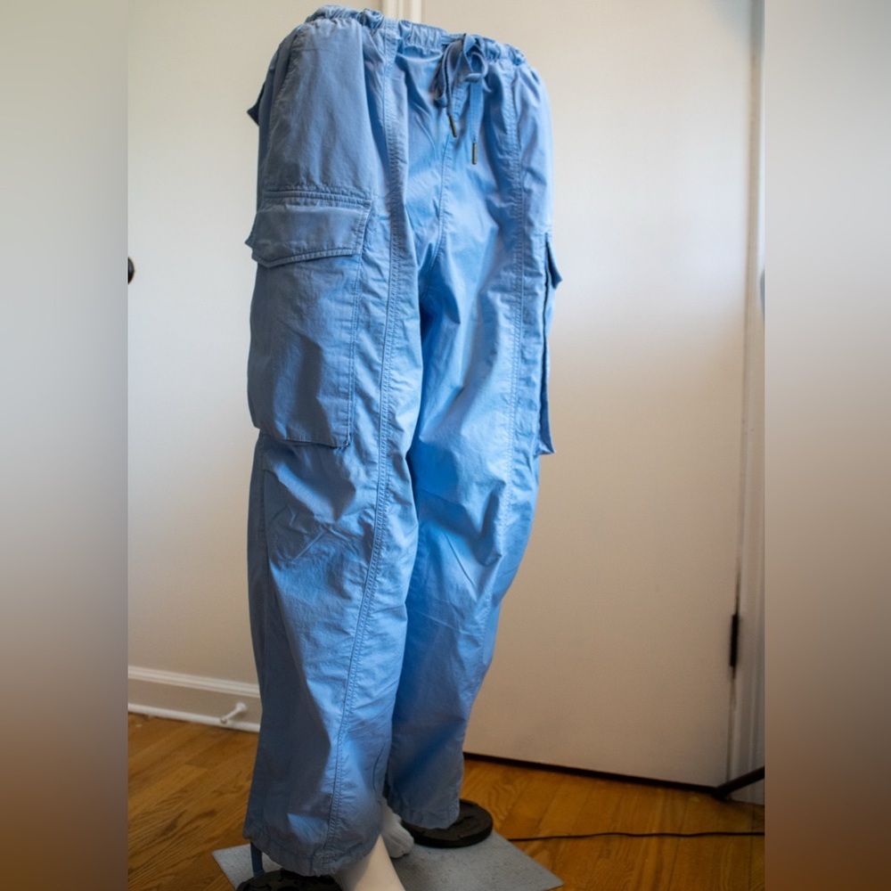 BDG Adjustable High-Rise Cargo Pants Elasticated Waistband Drawcord Men’s Size M - Picture 3 of 14